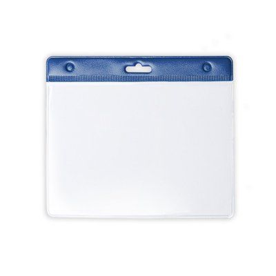 Porta credenciales de colores personalizado 11 x 9,5cm Azul
