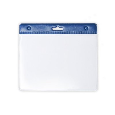 Porta credenciales personalizado 11 x 9,5cm en varios colores Azul