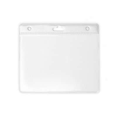 Porta credenciales personalizado 11 x 9,5cm en varios colores Blanco