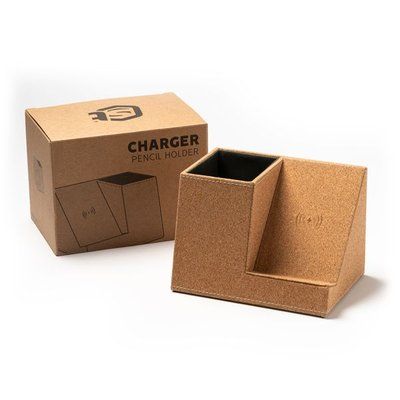 Portalápices con carga inalámbrica 5W