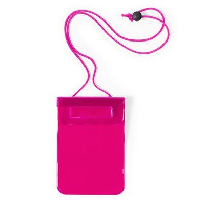 Portatodo impermeable con cinta para colgar Fucsi