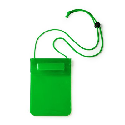 Portatodo impermeable con doble cierre Verde Helecho