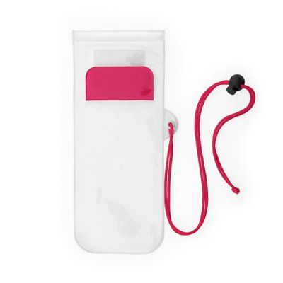 Portatodo impermeable para smartphone Fucsia