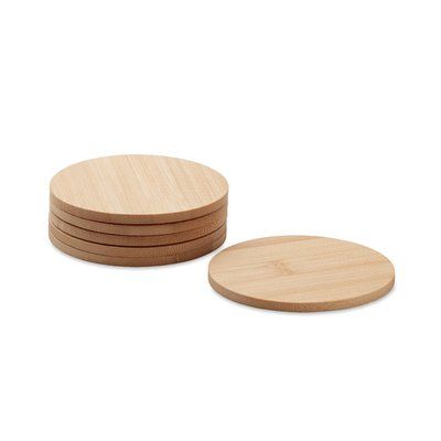 Posavasos Bambú 6 Piezas