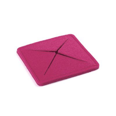 Posavasos Fieltro Troquelado para Copas Fucsi