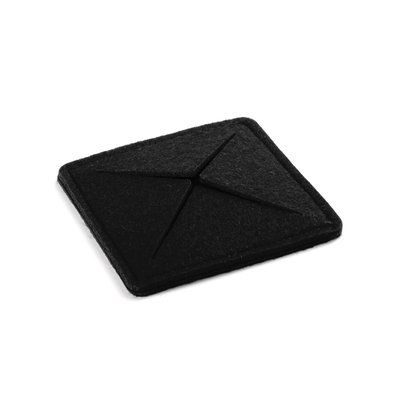 Posavasos Fieltro Troquelado para Copas Neg