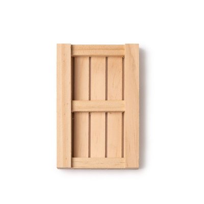 Posavasos de madera con forma de palet