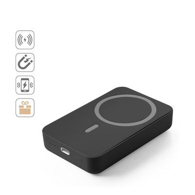Power bank 10.000 mAh magnética con carga rápida