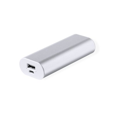 Power Bank 2200mAh Aluminio con LED