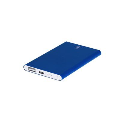 Power Bank 4000 mAh Aluminio Recycled Azul