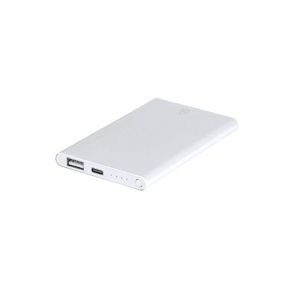 Power Bank 4000 mAh Aluminio Recycled Bla