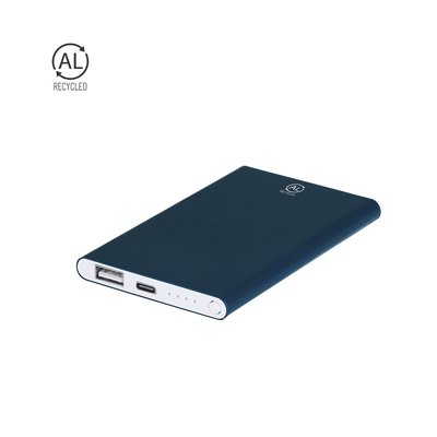 Power Bank 4000 mAh Aluminio Recycled