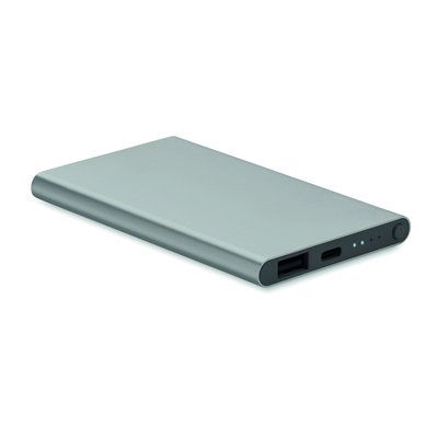 Power Bank Aluminio 4000mAh Titanio