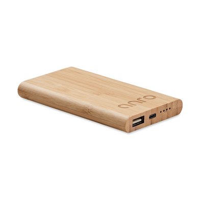 Power Bank Bambú 4000mAh
