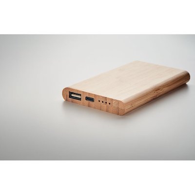 Power Bank Bambú 4000mAh