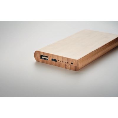 Power Bank Bambú 6000mAh