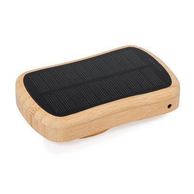 Power Bank Solar 5000mAh y Cargador Inalámbrico15W