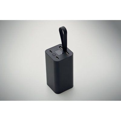 Powerbank 20000 mAh de aluminio reciclado con colgador