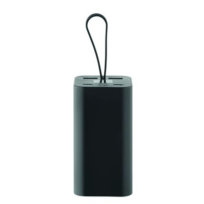 Powerbank 20000 mAh de aluminio reciclado con colgador