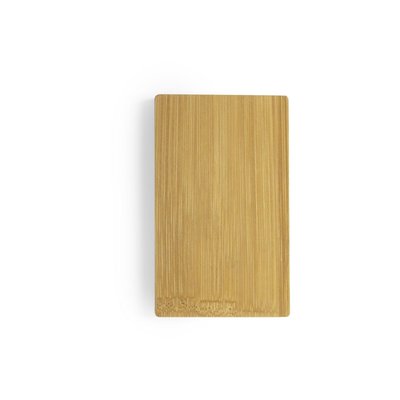 Powerbank con carcasa de bambú ecológico 5000 mAh