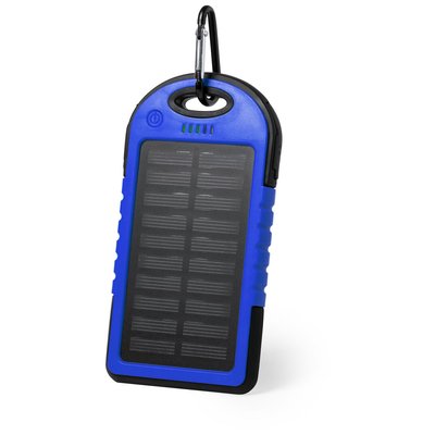 Powerbank carga solar y resistente al agua de 4000 mAh Azul