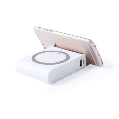 Powerbank inalámbrica de 8000 MAH con soporte móvil