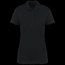 Polo de algodón de manga corta de chica Black XS