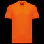 Polo ecorresponsable unisex Fluorescent Orange XS