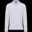 Polo manga larga hombre algodón piqué Ash Heather S