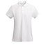 Polo Mujer Orgánico Manga Corta Blanco S