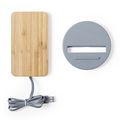 Producto Cargador USB 10W Bambú y Piedra