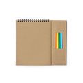 Producto Set de lápices y bloc reciclado