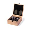 Producto Set de Vino con Copas y Estuche Bambú