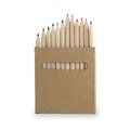 Producto Caja de 12 lápices de color en cartón natural