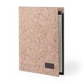 Producto Carpeta con tapas de polipiel acabadas en corcho natural