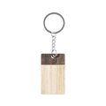 Producto Llavero Rectangular Madera Bicolor UE
