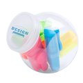 Producto Set con 5 marcadores en bote transparente
