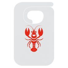 Producto Babero adulto con impresión de bogavante