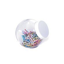 Producto Bote con 100 clips de colores para papel
