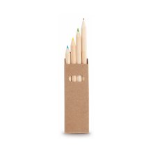 Producto Caja mini con 4 lápices de colores