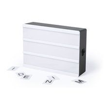 Producto Caja retroiluminada para mensajes