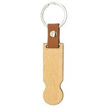 Producto Llavero de madera personalizado