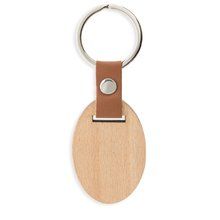 Producto Llavero Ovalado de Madera
