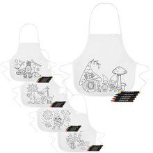 Producto Pack 5 Delantales Infantiles para Colorear