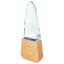 Producto Trofeo de cristal en caja individual