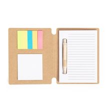 Producto Bloc de notas con bolígrafo y adhesivos