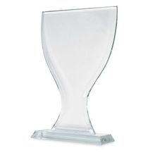 Producto Trofeo de Cristal en forma de copa