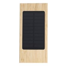 Producto Power Bank Solar 4000mAh Bambú