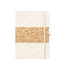 Producto Bloc de notas con tapas de corcho y lino