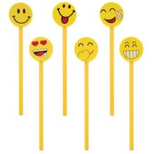 Producto Lápices surtidos emoticonos en pack de 6